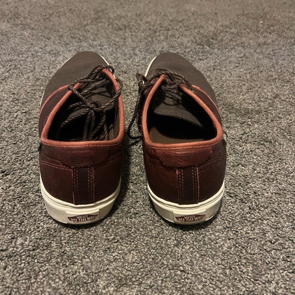 Vans Brown Sneakers Casual Style - Picture 4 of 6